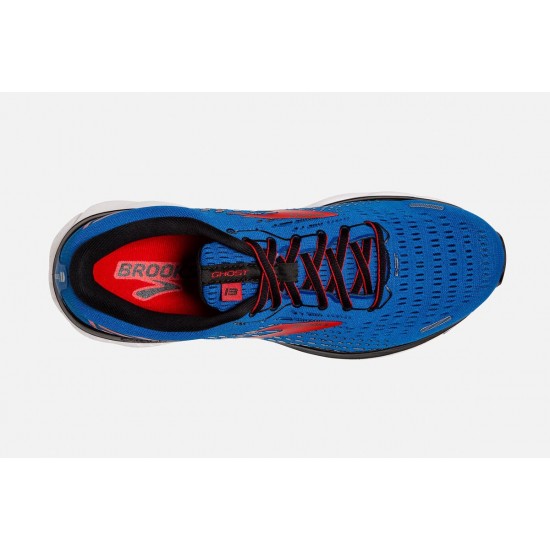 Brooks red white on sale and blue running shoes